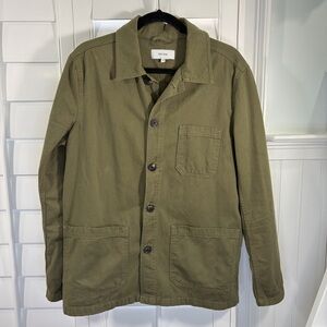 Reiss Olive Green Chore Jacket